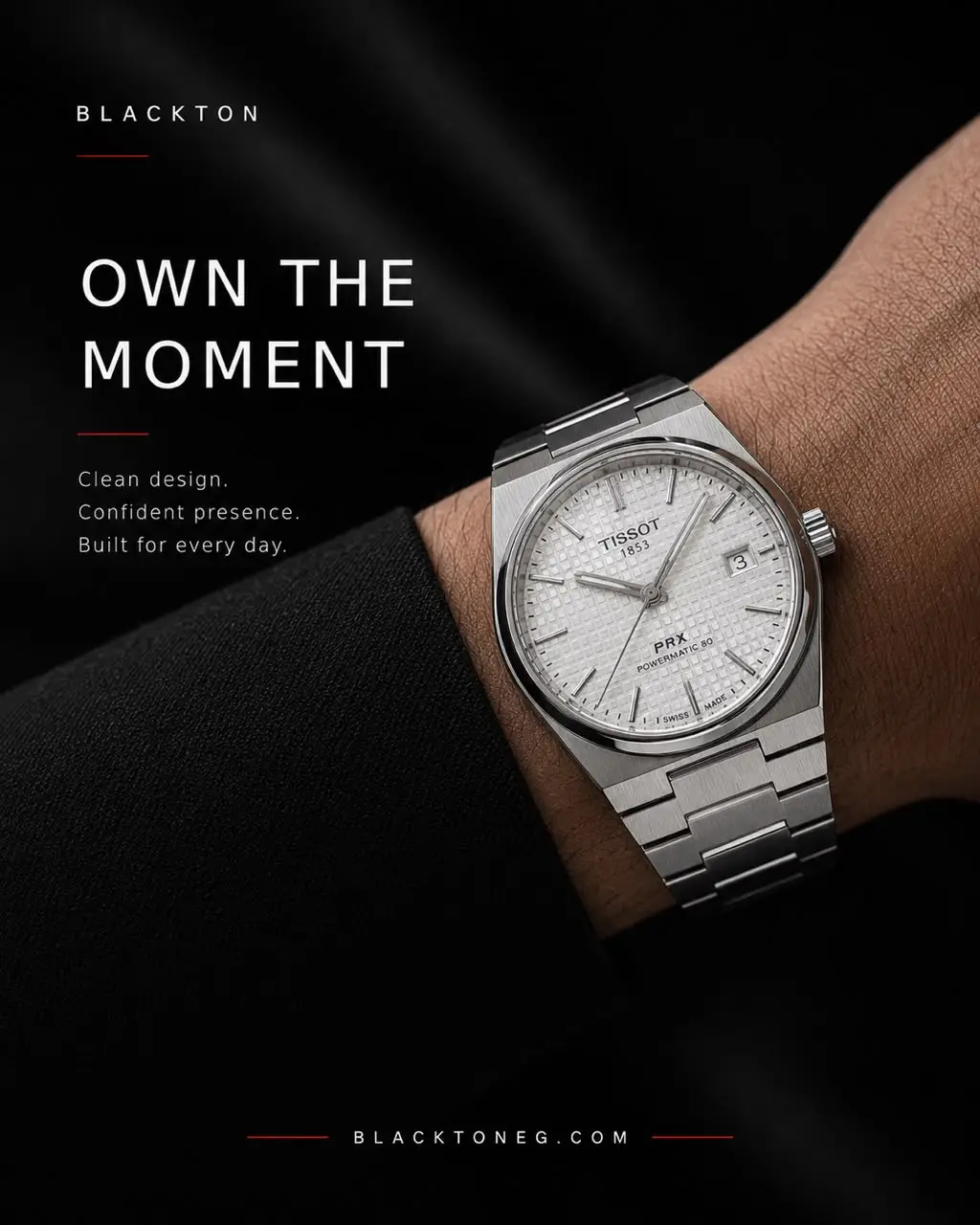 WhatsApp Image 2026-07-29 at 11.27.28 PM BLACKTON PRX 80 Silver - الصورة 1