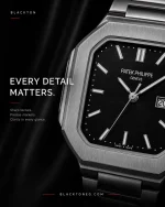 ⁦BLACKTON Cubitus Black Silver⁩ - الصورة ⁦5⁩